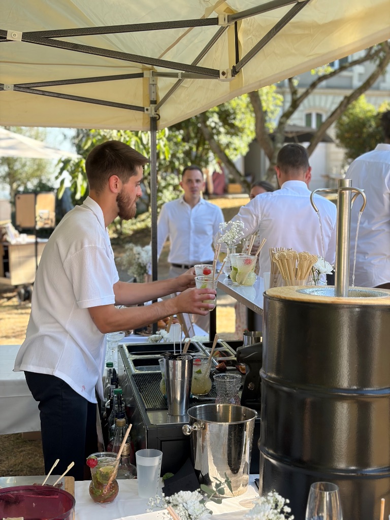 La Cascade à Cocktails, mariage en extérieur
