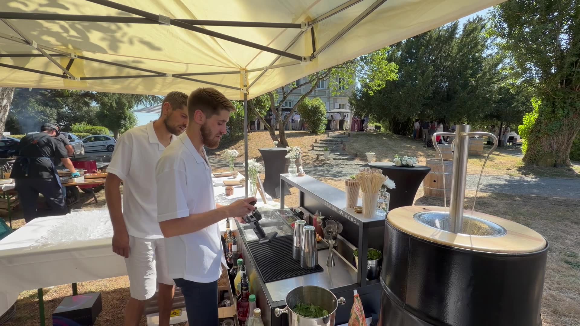 Stand La Cascade à Cocktails en événement